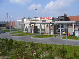 Stacja paliw AUCHAN