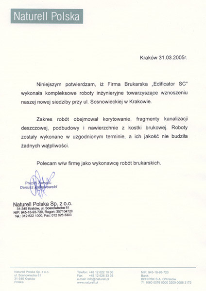 Naturell Polska Sp. z o.o.