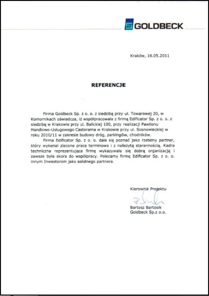 Goldbeck Sp. z o. o.